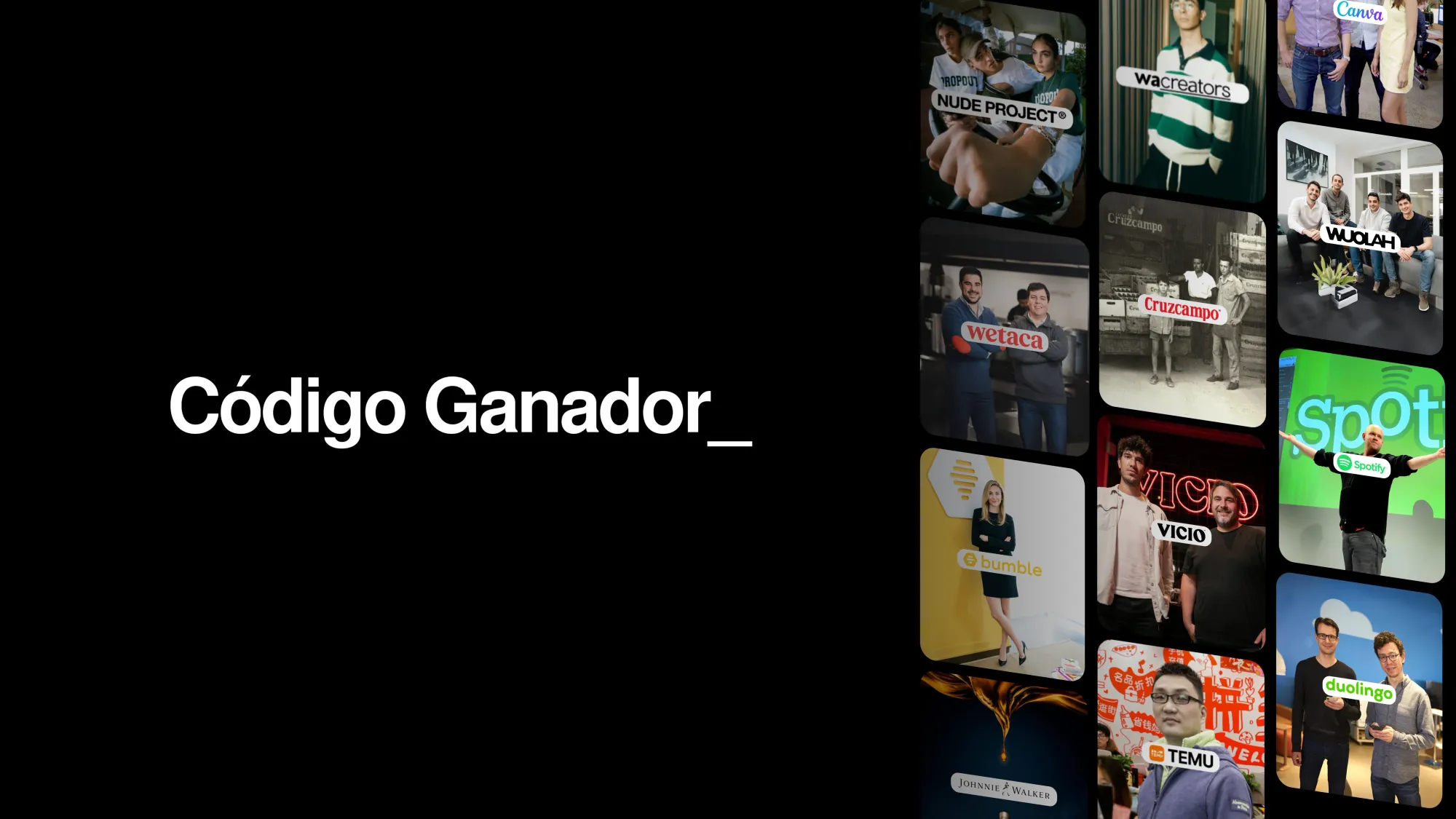 Imagen de la portada de la newsletter codigo ganador