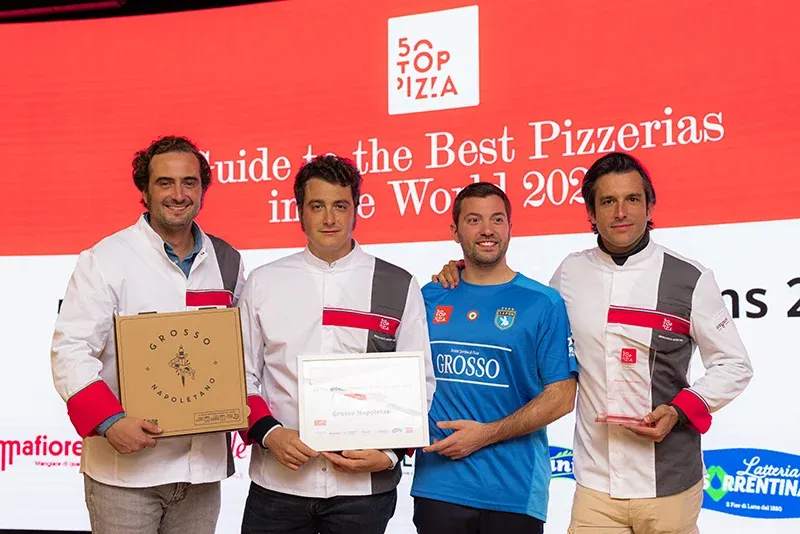 Top World Artisan Pizza Chain, Hugo Rodríguez de Prada y Jorge Blas, fundadores de Grosso Napoletano