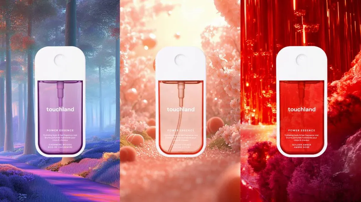 Touchland fundada por Andrea Lisbona es un desinfectante de manos moderna y aspiracional